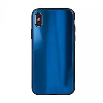 GreenGo Huawei P30 Aurora Glass TPU Case Dark Blue