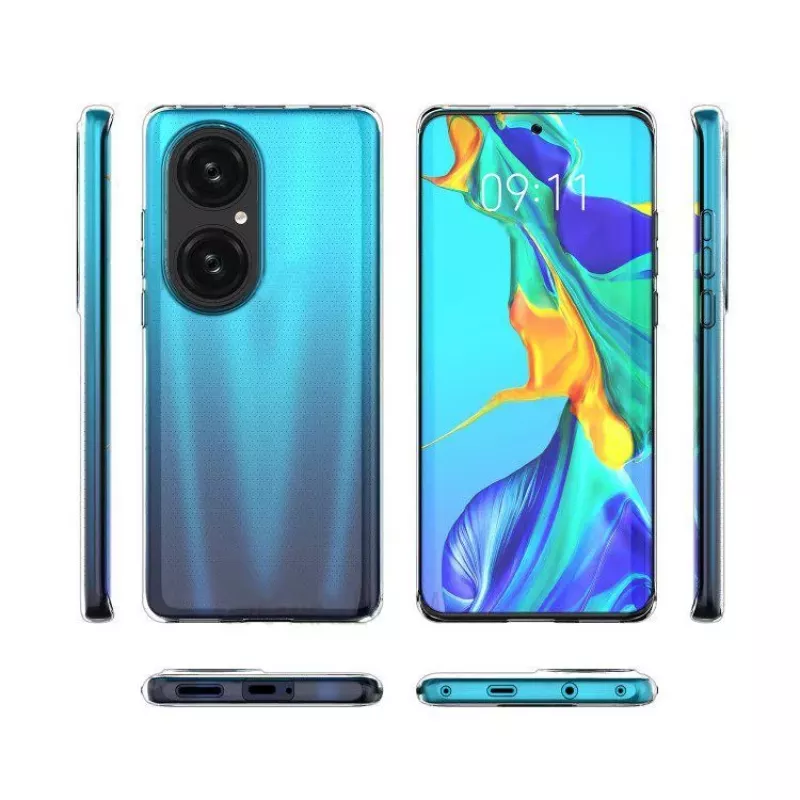 iLike Huawei Slim Case 1 mm, skirta P50, permatoma