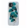 iLike Gold Glam Case for iPhone 11 su lapų raštu