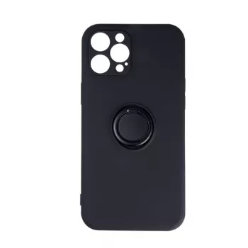 iLike Samsung Finger Grip Case, skirta Samsung Galaxy A13 5G / A04S, juoda