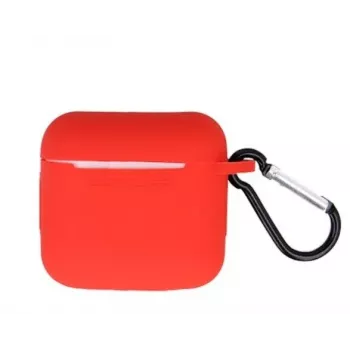iLike Apple Case for AirPods 3 with Hook Red