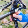 Forever Outdoor Bikes Kickstand - Aliuminio lydinio šoninis stovas 24-29 colių dviračiams, juodas