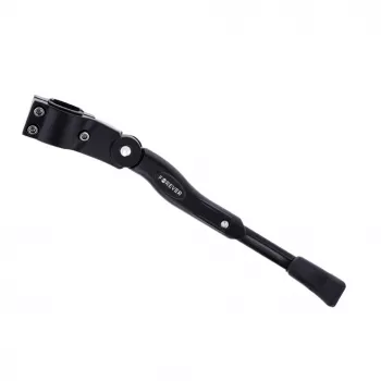 Forever Outdoor Bikes Kickstand - Aliuminio lydinio šoninis stovas 24-29 colių dviračiams, juodas