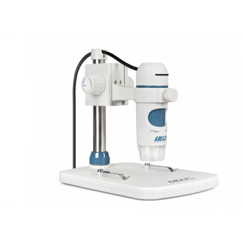 Delta Optical Smart 5MP Pro skaitmeninis mikroskopas 20-300x USB 2.0 su metaliniu stovu