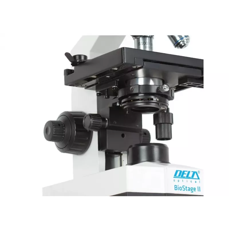 Delta Optical BioStage II Binocular Compound Microscope 40x-1000x LED