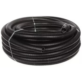 INNE KRK-40P-UV/25M Gofruotas vamzdis 25 m Juodas