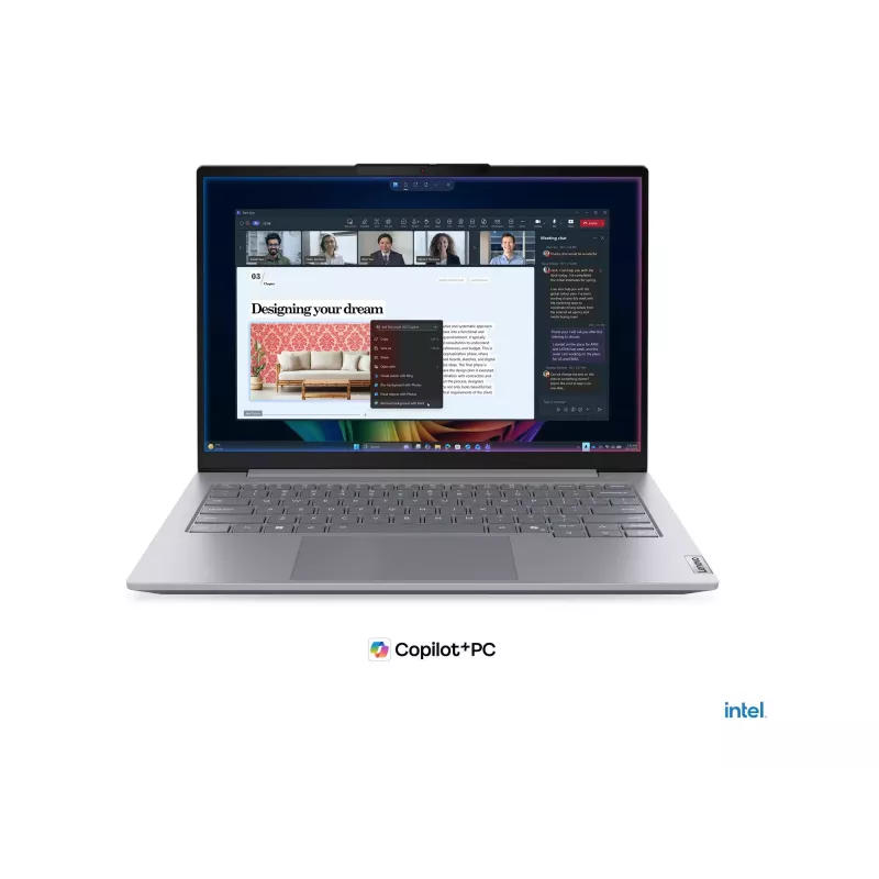 Lenovo ThinkBook 14 G9 IPL Intel nešiojamas kompiuteris, 14 inch IPS WUXGA Anti-Glare, Intel Core Ultra 5 325, 16 GB DDR5, 512 GB SSD, Intel Graphics, Windows 11 Pro, Wi-Fi 7, Bluetooth 5.4, Arctic Grey, Šiaurės šalių klaviatūra
