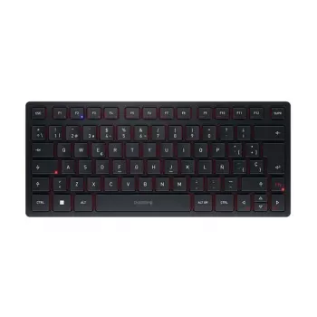 CHERRY KW 9200 MINI belaidė klaviatūra, juoda, ispaniškas išdėstymas
