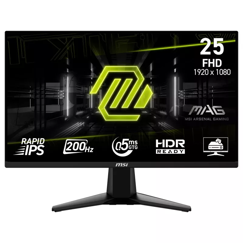 MSI Mag 255F E20 24.5 inch Full HD Rapid IPS 200Hz Gaming Monitor