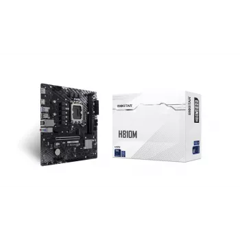 Motininė plokštė BIOSTAR H810MTE 2.0, Intel H810, LGA 1700, DDR4, Micro ATX