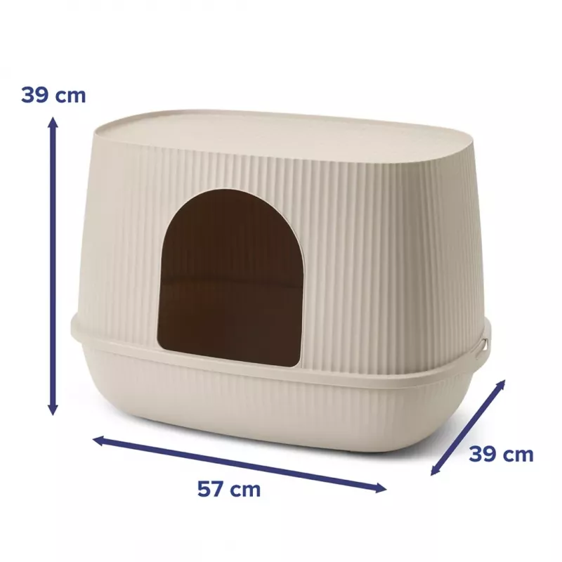 SAVIC Moona katės kraiko dėžė Mocha 57x39x39 cm
