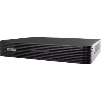BCS BASIC BCS-B-NVR1001(2.0) 1-Channel IP Recorder, 8MP, H.265+, 1 SATA up to 8TB