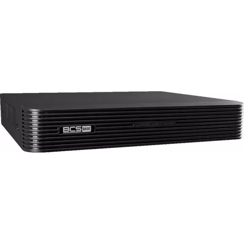 BCS BASIC BCS-B-NVR1001(2.0) 1-Channel IP Recorder, 8MP, H.265+, 1 SATA up to 8TB