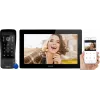 EURA VDP-86A3 10 colių juodas vaizdo domofono monitorius su Tuya Smart programa