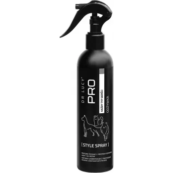 DR LUCY PRO STYLE SPRAY Regeneruojantis kondicionierius su kviečių ir šilko baltymais šunims 200 ml