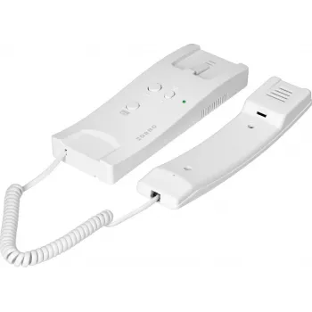 ORNO OR-DOM-BA-935ZD/W 2-Wire Audio Intercom Kit for Single Family Home, White