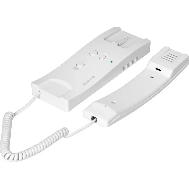 ORNO OR-DOM-BA-935ZD/W 2-Wire Audio Intercom Kit for Single Family Home, White