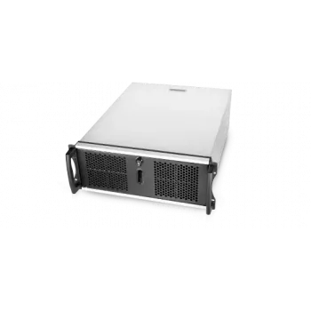 Chenbro RM41300-F2-USB3 4U Rackmount Server Chassis - E-ATX, Juoda/Pilka, Be PSU