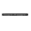 Rackmount.IT komplektas, skirtas Dell OptiPlex MFF - 1U 19 colių montavimo kronšteinas, juodas