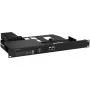 Rackmount.IT komplektas, skirtas Dell OptiPlex MFF - 1U 19 colių montavimo kronšteinas, juodas