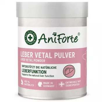 AniForte Liver Vital Powder šunims - kepenų palaikymo papildas - 100g