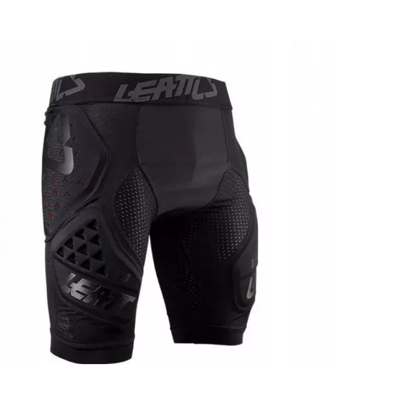 LEATT Impact Shorts 3DF 3.0 su apsaugomis, dydis L, juoda