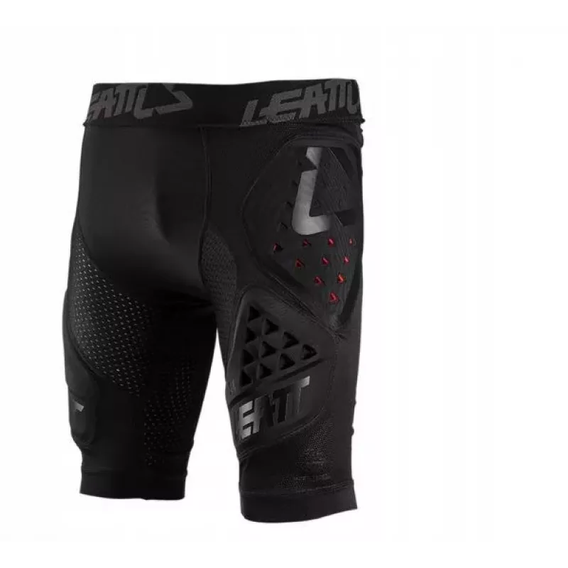 LEATT Impact Shorts 3DF 3.0 su apsaugomis, dydis L, juoda