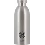 24Bottles Clima Bottle Brushed Steel 500 ml