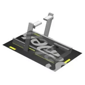 SABELT SIM RACING Sabelt Sim Floor Mat, 170 × 100 cm, Anti-slip, Juoda