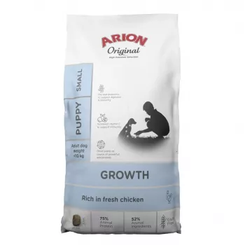 AIN ARION Original Puppy Small Growth Chicken - Sausas šunų ėdalas - 7 kg