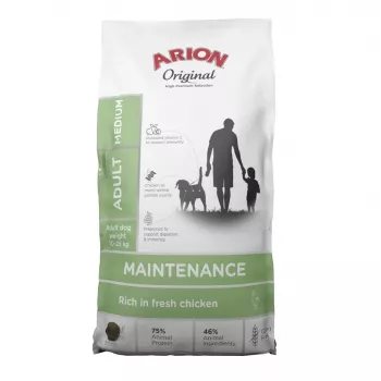 ARION Original Medium Maintenance Chicken - Sausas šunų ėdalas - 12kg
