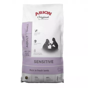 AIN ARION Original Sensitive Small Lamb Mono - Sausas šunų maistas - 7kg