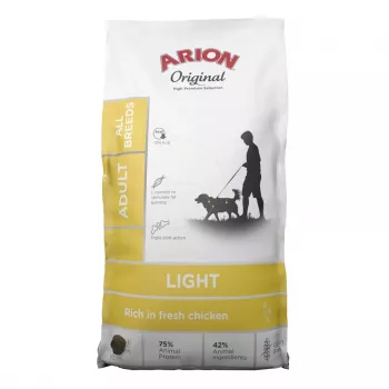 AIN ARION Original Light Sausas Šunų Maistas 12kg