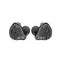 JYO JOYO JMH-05 Ausinė monitorinė sistema - 9.2 mm dinaminis garsiakalbis, nuimamas kabelis, 16 omų, juoda/skaidri