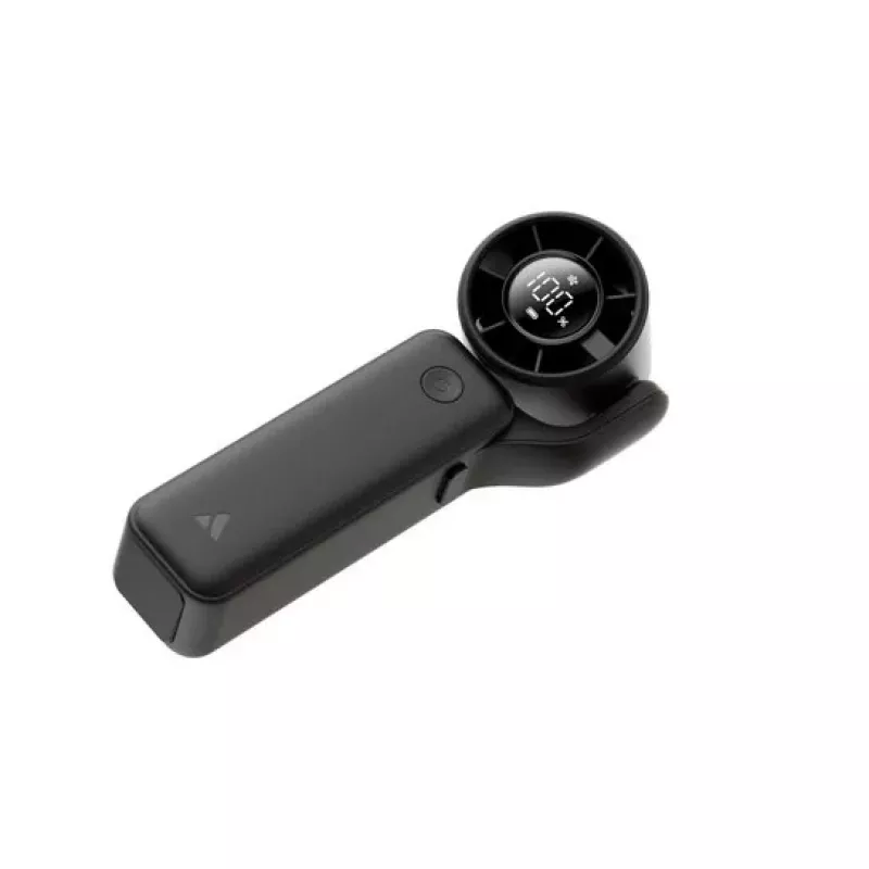 AEL Aecooly Air Gimbal nešiojamas rankinis ventiliatorius, juodas