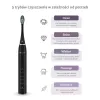 TLF TrueLife SonicBrush Clean30 Black suaugusiųjų osciliuojantis dantų šepetėlis