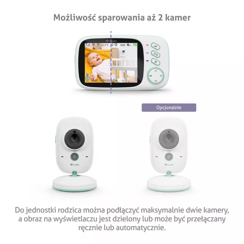 TLF TrueLife NannyCam H32 Pro Baby Monitor