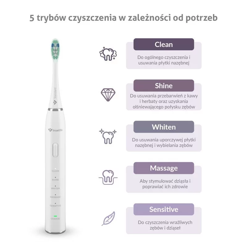 TLF TrueLife SonicBrush Clean30 Duo Sonic Toothbrush