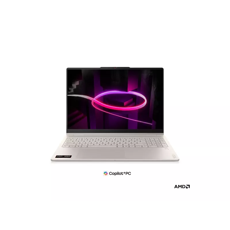 LENOVO Yoga 7 2-in-1 16AGP11 AMD Ryzen AI 7 445 16 inch WUXGA Touch 16GB 512GB SSD M.2 AMD Radeon 840M Be maitinimo adapterio Be maitinimo laido Windows 11 Home 2 metų atvežimo garantija