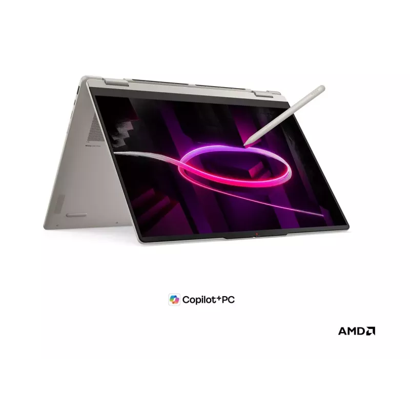 LENOVO Yoga 7 2-in-1 16AGP11 AMD Ryzen AI 7 445 16 inch WUXGA Touch 16GB 512GB SSD M.2 AMD Radeon 840M Be maitinimo adapterio Be maitinimo laido Windows 11 Home 2 metų atvežimo garantija
