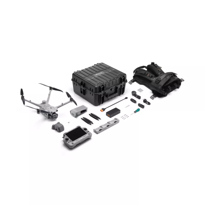 DJI Matrice 4TD Drone su DJI RC Plus 2 valdikliu