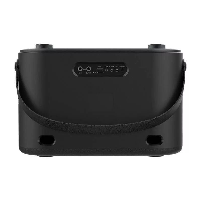 W-KING H10 nešiojamas Bluetooth garsiakalbis 120W RGB šviesos IPX6 juodas