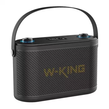 W-KING H10 nešiojamas Bluetooth garsiakalbis 120W RGB šviesos IPX6 juodas