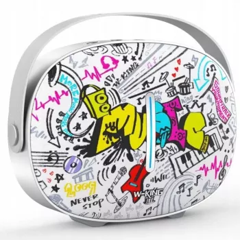 W-KING T8II belaidis Bluetooth garsiakalbis – Muzika, 50W, IPX5, 10000mAh Power Bank
