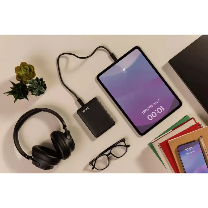 WD Elements Portable 6TB išorinis SSD USB 3.0 juodas