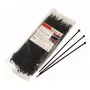 WKK Black UV-Stabilized Nylon Cable Ties 300x3.6mm 100 Pack