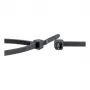 WKK juodas UV stabilizuotas kabelio raištis 370x4,8 mm 100 vnt.