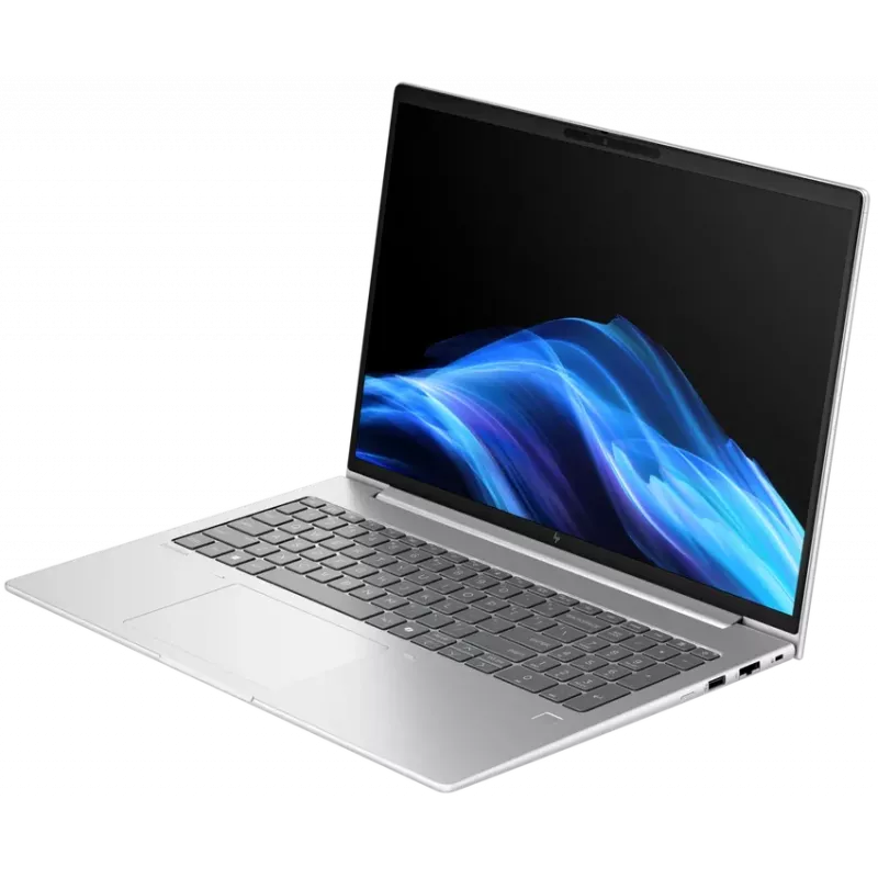 HP EliteBook 6 G1ah 16 nešiojamas kompiuteris, AMD Ryzen 5, 16 GB RAM, 512 GB SSD, 16.0 inch WUXGA, Windows 11 Pro, Pike Silver