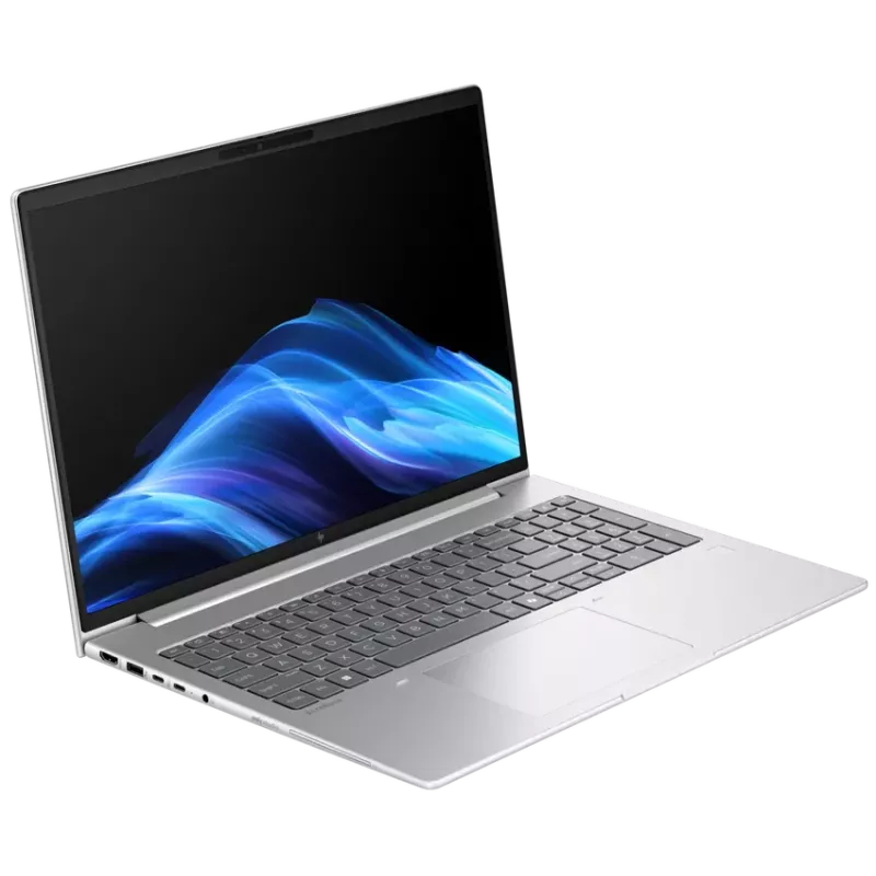 HP EliteBook 6 G1ah 16 nešiojamas kompiuteris, AMD Ryzen 5, 16 GB RAM, 512 GB SSD, 16.0 inch WUXGA, Windows 11 Pro, Pike Silver