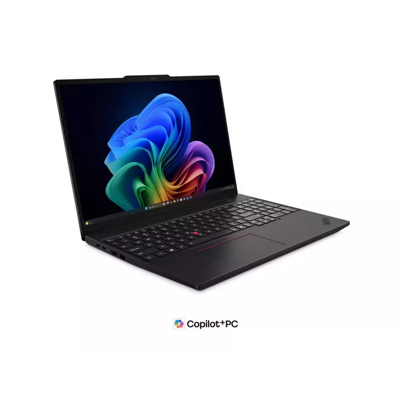 Lenovo ThinkPad T16 G5 Intel nešiojamas kompiuteris - 16 inch WUXGA IPS Anti-Glare, Intel Core Ultra 7 355, 32GB LPDDR5X, 512GB SSD, Intel Graphics, Windows 11 Pro, Wi-Fi 7, Bluetooth 5.4, juodas